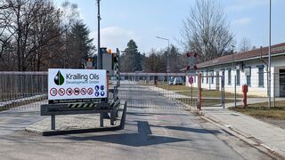 Einfahrt zum Tanklager-Gelände bei Krailling (Foto: Unser Würmtal)
