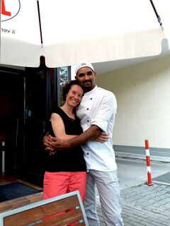 Dani und Pepa Taveras verlassen Martinsried mit einem lachenden und weinende Auge (Foto: Familie Taveras)