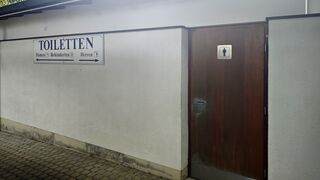 Toilettenanlage erreicht.