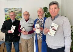 Ansprechpartner für Senioren in den Würmtal-Gemeinden, von links: Udo Guizetti, Krailling, Günter Roll, Gräfelfing, Dr. Cornelia David, Planegg und Andreas Kobza, Neuried (Foto: Gemeinde Neuried)