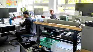 Bei der Arbeit (Foto: Unser Würmtal)