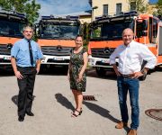 Neue Fahrzeuge Feuerwehr Planegg