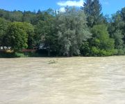 Teibgut in der Isar