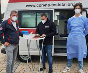 Zum Artikel: Neue Corona Schnelltest-Station in Neuried