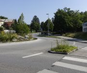 Zum Artikel: Kreisverkehr-Umbau in Lochham während der Ferien