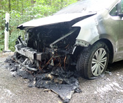 Zum Artikel: VW-Motor geht in Flammen auf