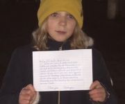 Zum Artikel: Alva , 10 Jahre alt, bittet um Spenden