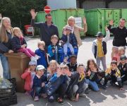 Zum Artikel: Gräfelfinger Kinder zu Besuch im Wertstoffhof