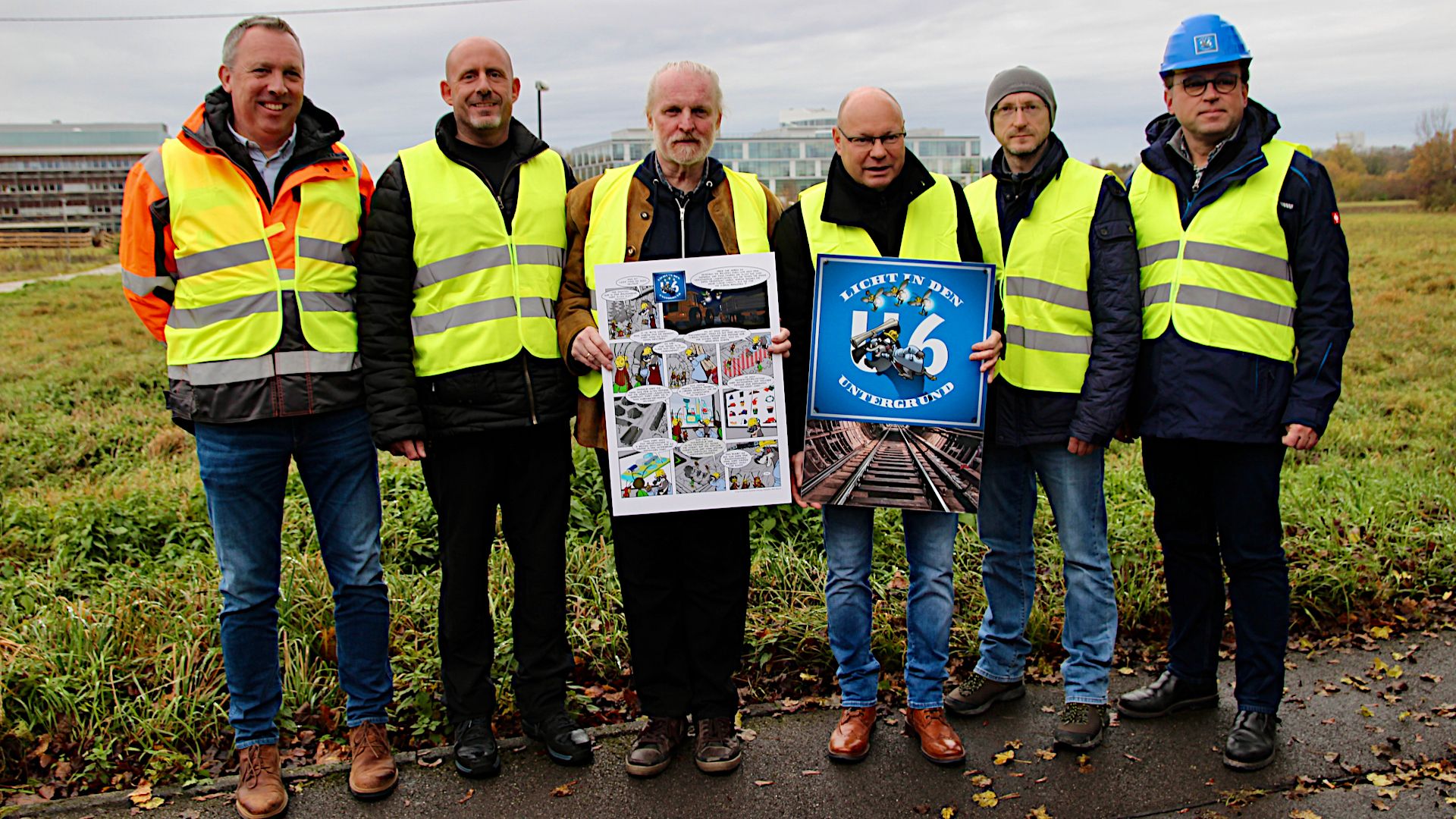 Vorfreude steigt, der Spatenstich für die U-Bahnverlängerung ist am 6. Februar 2023 (Foto: Ulrike Seiffert/Unser Würmtal)