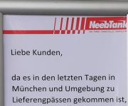 Zum Artikel: Lieferengpässe bei Treibstoff in Gräfelfing