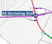 Zum Artikel: Umbau Anschlussstelle Germering-Süd
