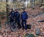 Zum Artikel: Fahrradstreife überwacht illegale Mountainbiketrails