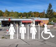 Zum Artikel: Mangel - Toiletten am Planegger Bahnhof