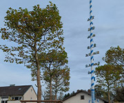 Zum Artikel: Kraillinger Maibaum wird abgebaut