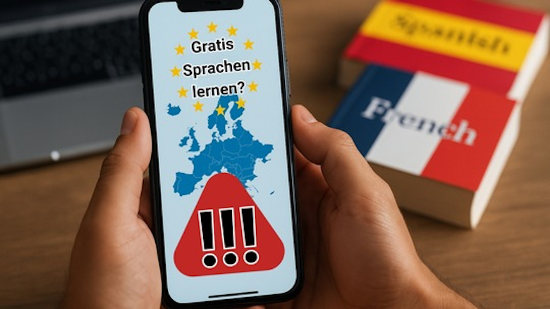 Grafik: Europäisches Verbraucherzentrum Deutschland / KI-generiert)