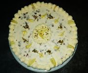 Stracciatella-Zitronen-Torte